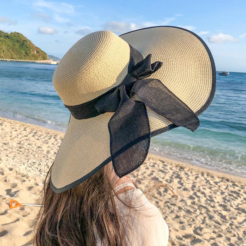 

Нові капелюхи для дівчаток від сонця. Жіночі вінтажні капелюхи з великими полями. Літні капелюхи з пшеничної соломи. Пляжні капелюшки. M