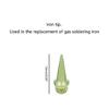 Metal Gas Soldering Iron Tip Pack of 5 for HS-1115K Welding Accessories