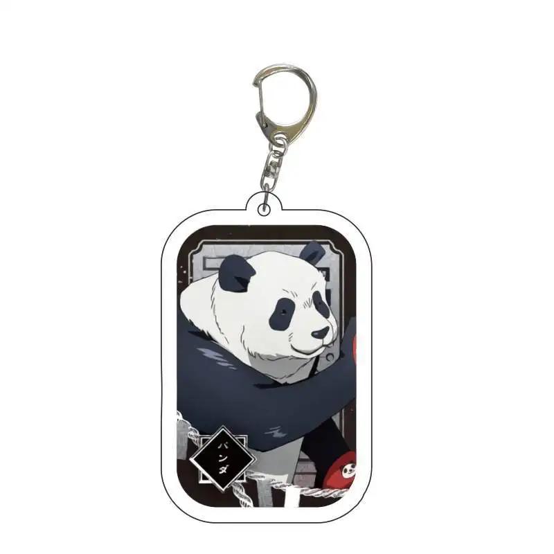 Jujutsu Kaisen Anime Schlüsselanhänger Itadori Yuji Gojo Satoru Cartoon Acryl Taschenanhänger Schlüsselanhänger Anhänger Cos Zubehör