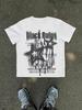 2026 New Summer Unisex Loosefitting Crew Neck Tshirt with Dropped Shoulders Casual Trendy and Fashionable Street Style