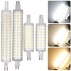 R7S LED 78mm 118mm Flood Light Bulb 2835 SMD Replace 60W 120W Halogen 220V Lamp For  Garden Street
