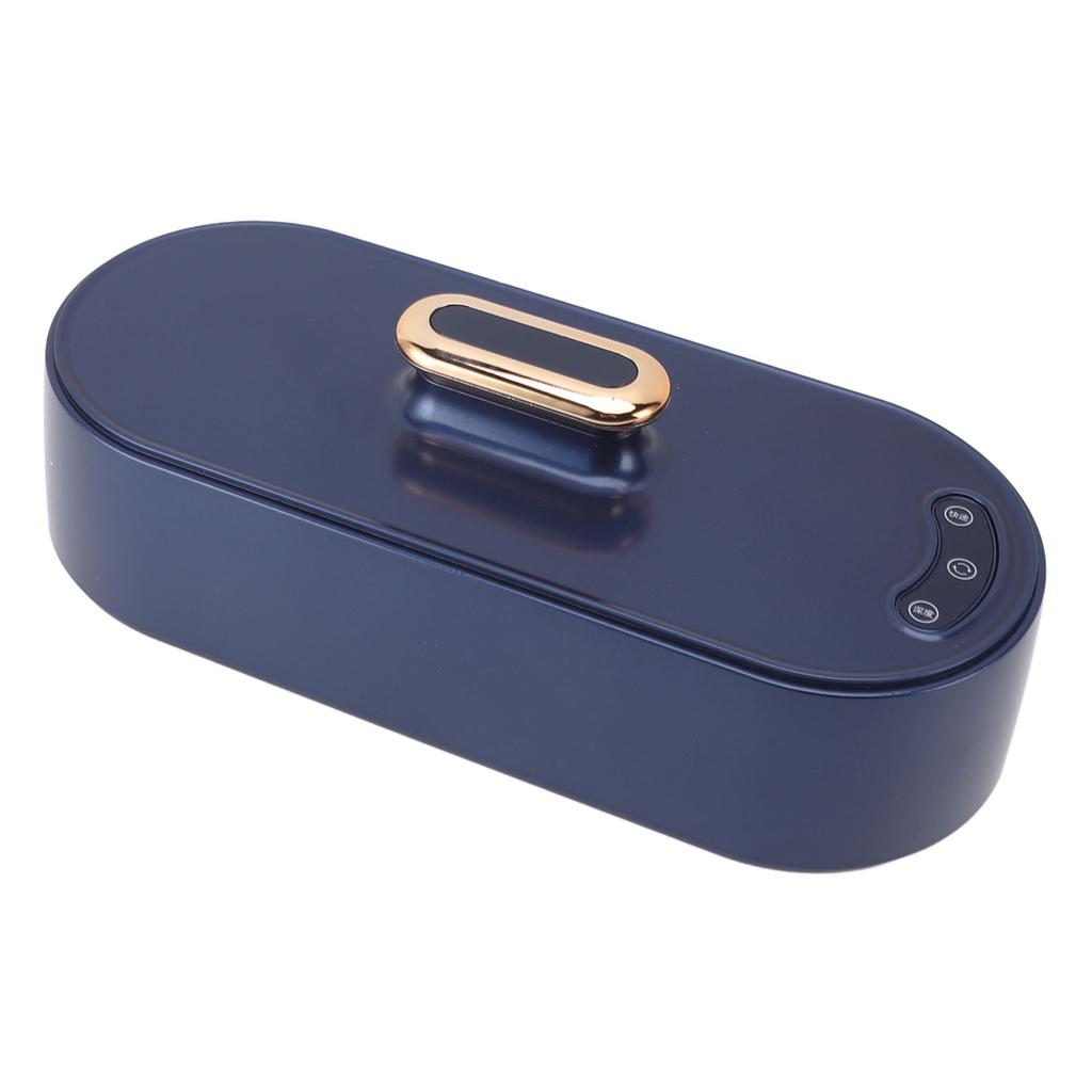 Glasses Cleaning Machine Portable Compact 380ml Tank Sonic Jewelry Cleaner For Eyeglass Ring Watches