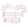 DIY Plastic Hamster Tubes Set 8Pcs Connected Tunnels for Training