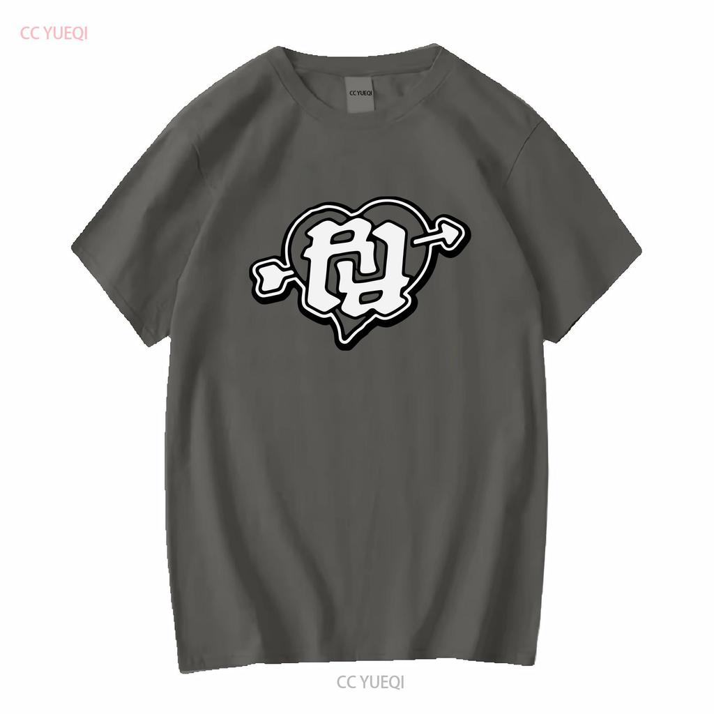 RR Heart KanKan Rapper T Shirt Really Rich Merch Summrs Autumn Long or Short Sleeves Vintage Washed Homme Fashion Slightly