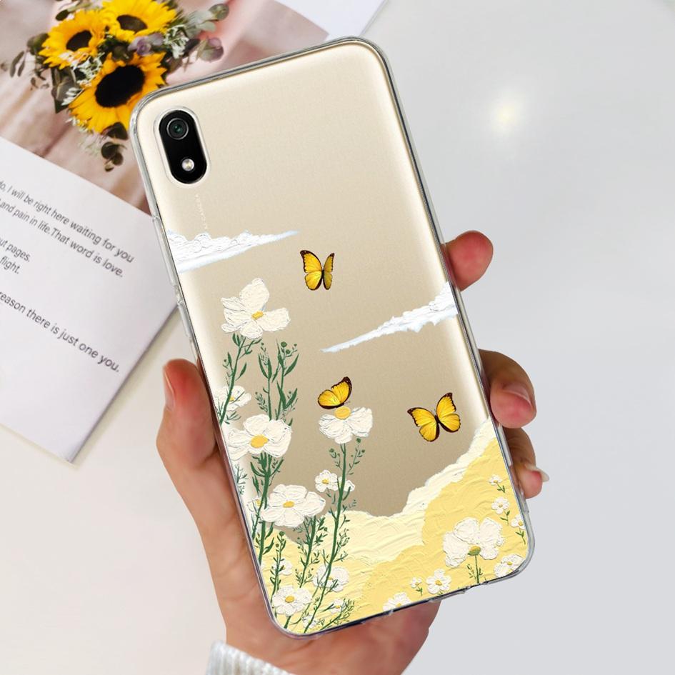 For Xiaomi Redmi 7 7A Case Silicone Soft Transparent TPU Protective Skin Back Cover For Xiomi Redmi 7A Funda Redmi7a Redmi7 Capa