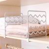 Simple Portable Storage Household Tools Wardrobe Separation Board Clothes Shelf Cabinet Tower Hanger Rack Closet Divider Stand