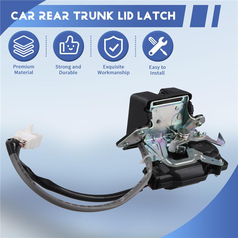 Car Rear Trunk Lid Latch Tailgate Lock Tailgate Actuator 69110-08020 For Toyota Sienna 2004-2010