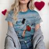 Women's short-sleeved summer casual fashion top T-shirt