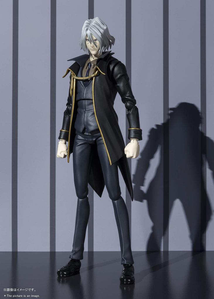 TAMASHII NATIONS Cowboy Bebop Vicious 150mm malovaná pohyblivá figurka S.H.Figuarts cca. PVC a ABS