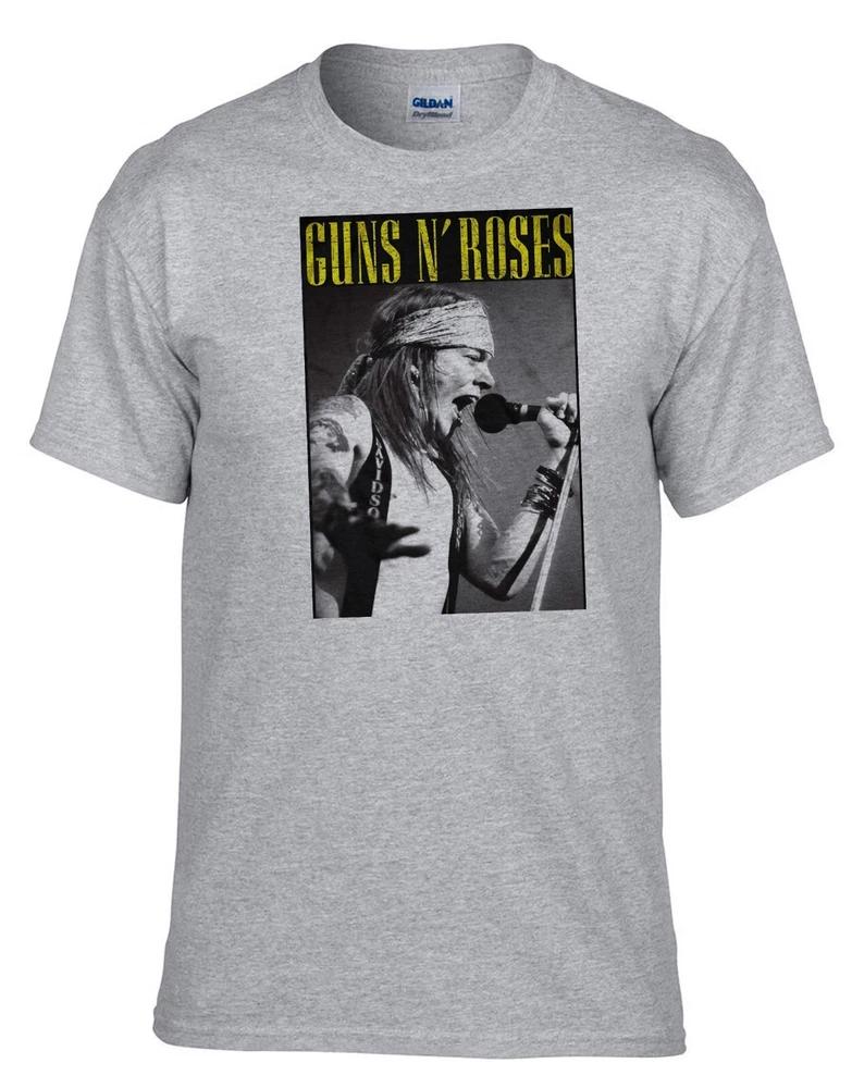 Guns And Roses Rock Band Rock Music Legends Grey Kids TShirt 526grKids S