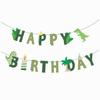 dinosaur party Banner Garland Hanging swirls decor boys dinosaur Birthday decor Banner dino Birthday Party Decoration dino party