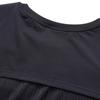 Fila Solid Color Logo Round Neck Printed Long Sleeve T-Shirt Women Tops Dark-Blue A11W211220F-NV