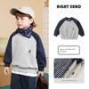 Right European Style Boys' College Style Bear Series Versatile Sweatshirt Autumn New Children's Clothing Toddler Baby Top Trendy
