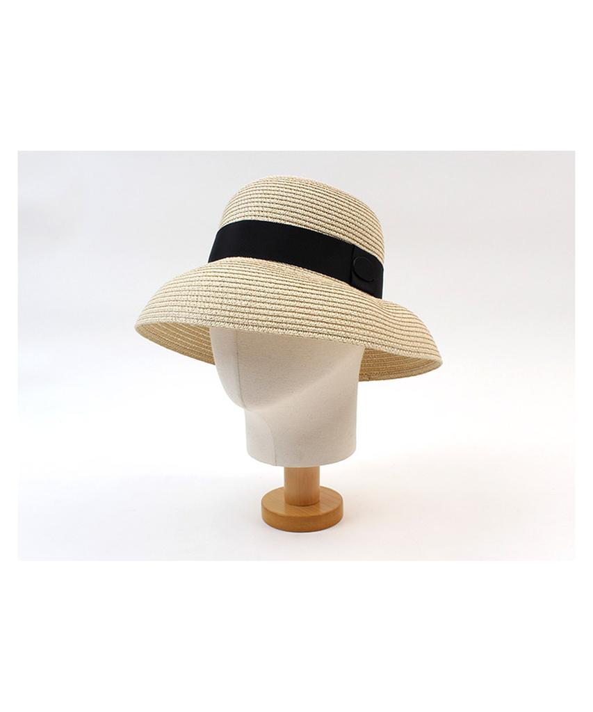 Yunibeosyeolkemiseuteuli Summer Beige Bowl Panama Hat Panama Hat