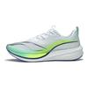 Li Ning Red Rabbit 6 Pro Supporto Stabile Tomaia Morbida Ritorno di Energia Intersuola Assorbimento degli Urti Scarpe da Corsa Basse Uomo Scarpe da Corsa Bianco ARMT013-12