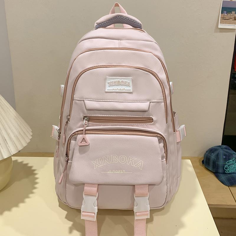 Schoolbags for Children Elementary School Students for Girls Junior High School Students Letter Backpack