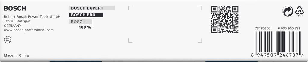 BOSCH Impact Wrench Socket Set 2608003034 inch Drive with Storage Case 1/4 (6.35mm)