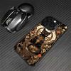 Lucky Cat Mobile Phone Case Is Suitable for Apple 16 Guochao Iphone16promax Gilt 16 Rich 15 Niche Cats