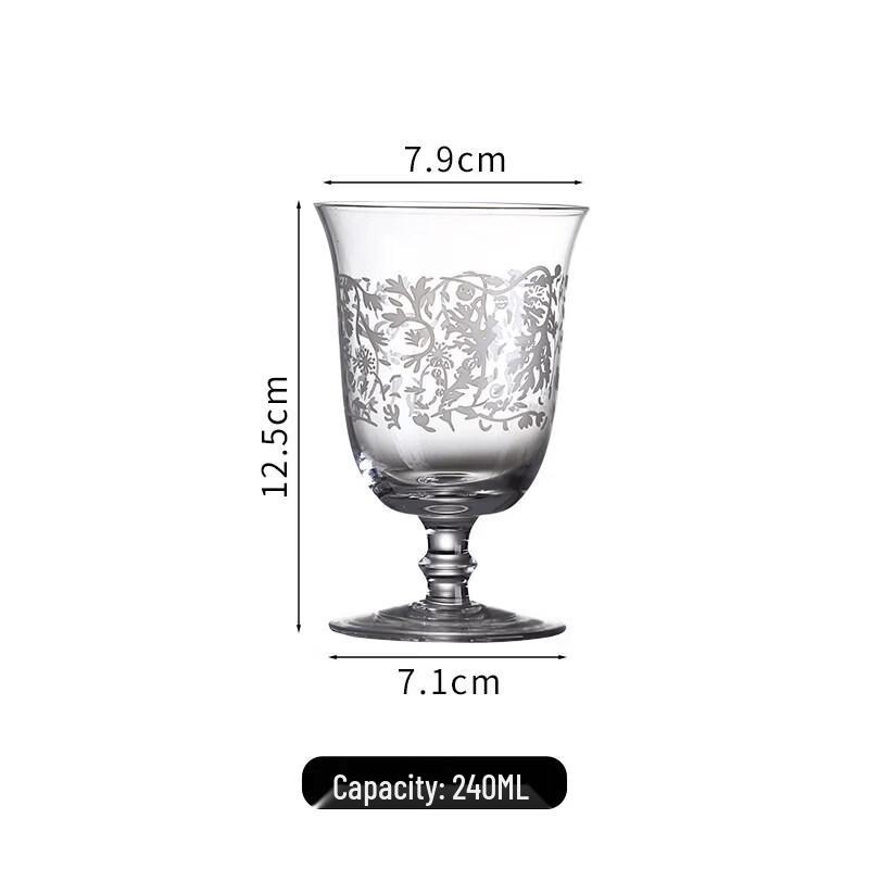 Qiwei Creative Glass Cocktail Goblet Set