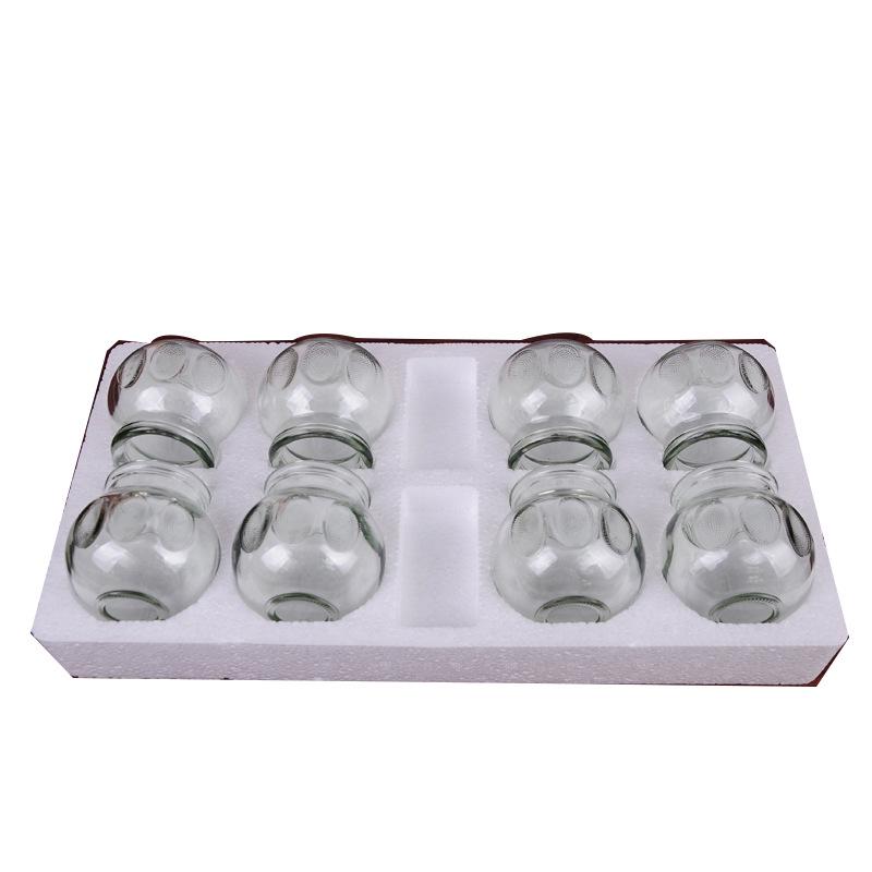 Thickened Glass Traditional Chinese Cupping Set - Health Care Vacuum Jars for Home Use