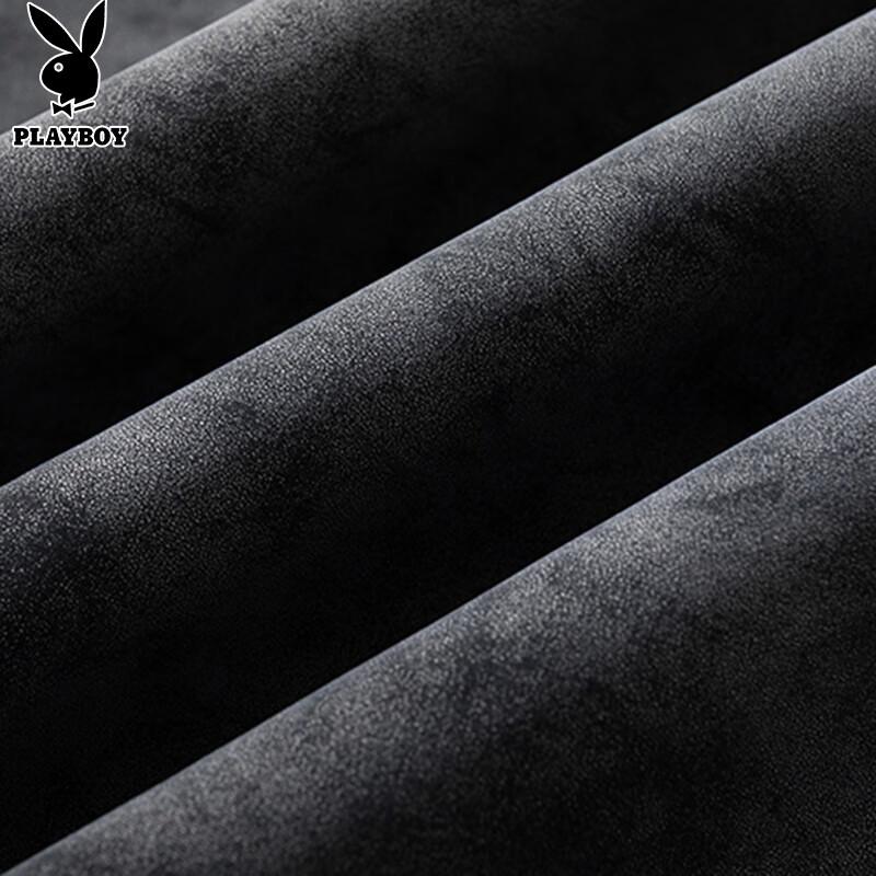 PLAYBOY Men's Fall/Winter Faux Leather Jacket