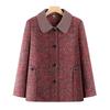 Fengxiao Grandma Autumn Lapel Jacket for Elderly Women