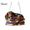 Unique Gift for Friends Dachshund Hanging Ornament, Acrylic Window Sun Catcher, Cute Dog Interior Accessories Decoration Home Room Decor, Front Porch