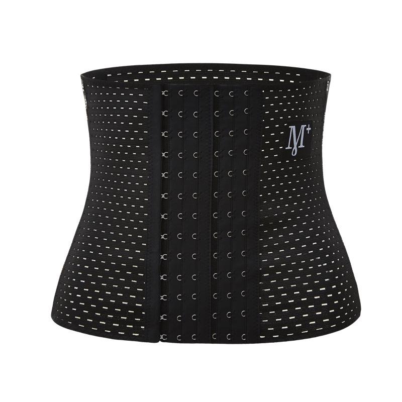 

Fashionable Breathable Waist Trainer & Lumbar Support Band - Body Sculpting Fitness Aid & Best Seller for Tummy Control L чёрный