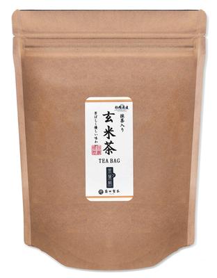 Sonoda Tea, Shizuoka Specialty Brown Rice Tea with Matcha, 5g X 40 Tea Bags, Suitable for Hot or Cold Water