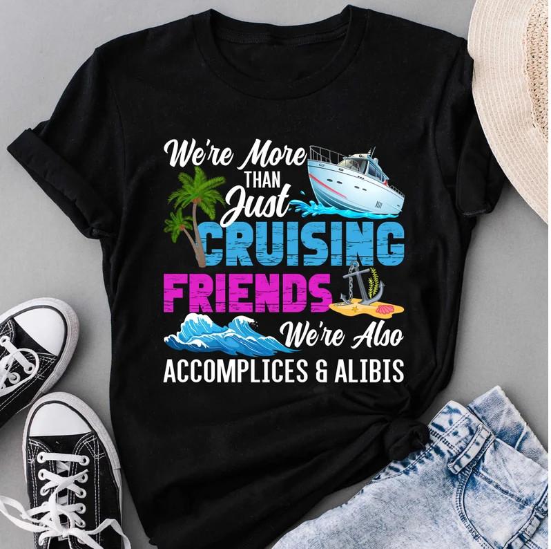 Friends Vacation Tee, Cruise Shirts, Cruise Squad Shirt, Summer Friends Shirt