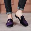 European and American Men's Casual Baotou Slippers: Half-Slip Lazy Sandals, Large-Size Men's Shoes