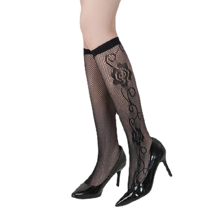 Fishnet Knee Highs Socks Fishnet Tights for Women Fishnets Stocking Mesh Net Trouser Socks Knee Highs Stockings Hosiery