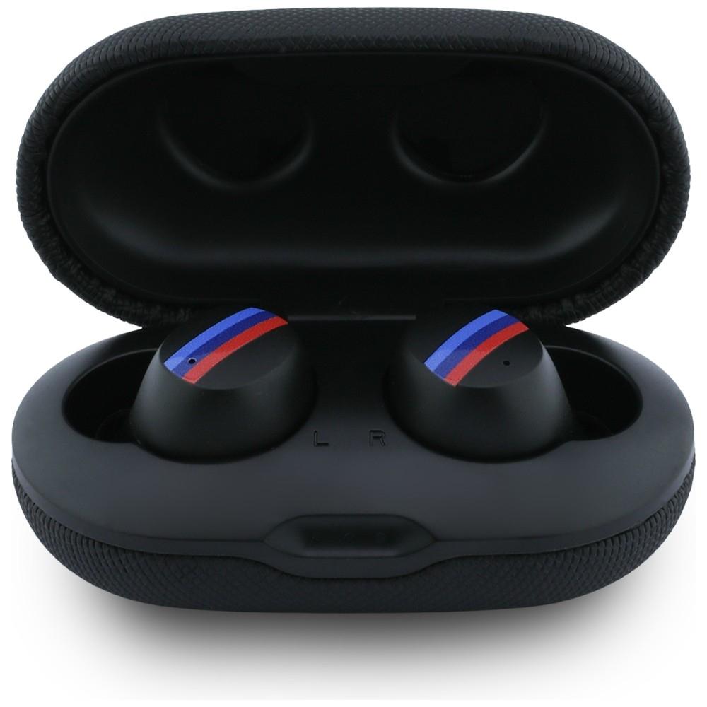 TWS Bluetooth Headphones BMW M Metal Logo ENC Black
