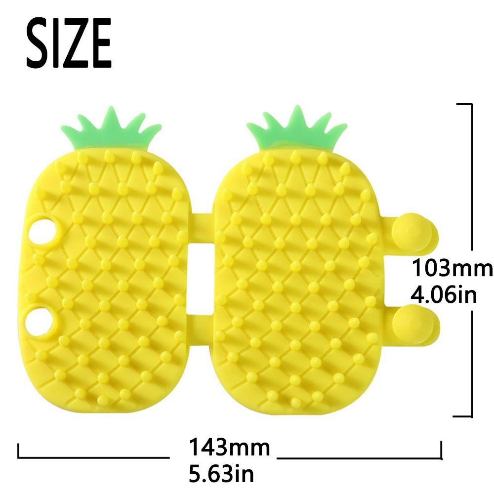 Cat Wall Corner Brush Kitten Soft Face Scratcher Adjustable Self Groomer Silicone Portable Massage Brush Indoor Pet Supplies