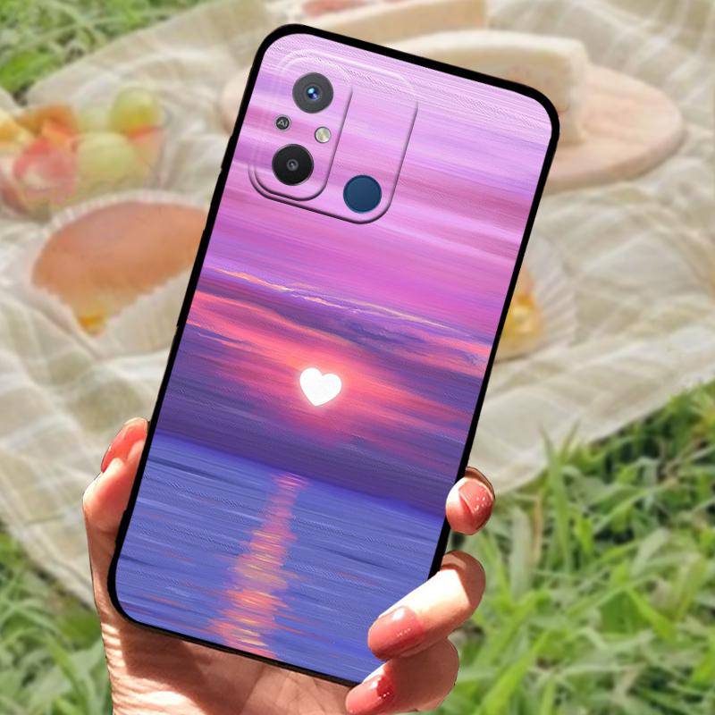 For Xiaomi Redmi 12C Case 12 C TPU Silicone Shockproof Cartoon Phone Covers For Redmi 12 4G 5G Soft Protective Fundas Bumper