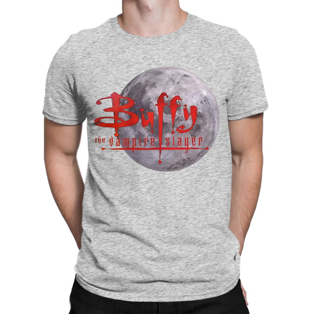 Buffy The Vampire Novelty 100 Cotton Tshirt Buffy The Vampire Slayer Band Tops Tees For Unisex