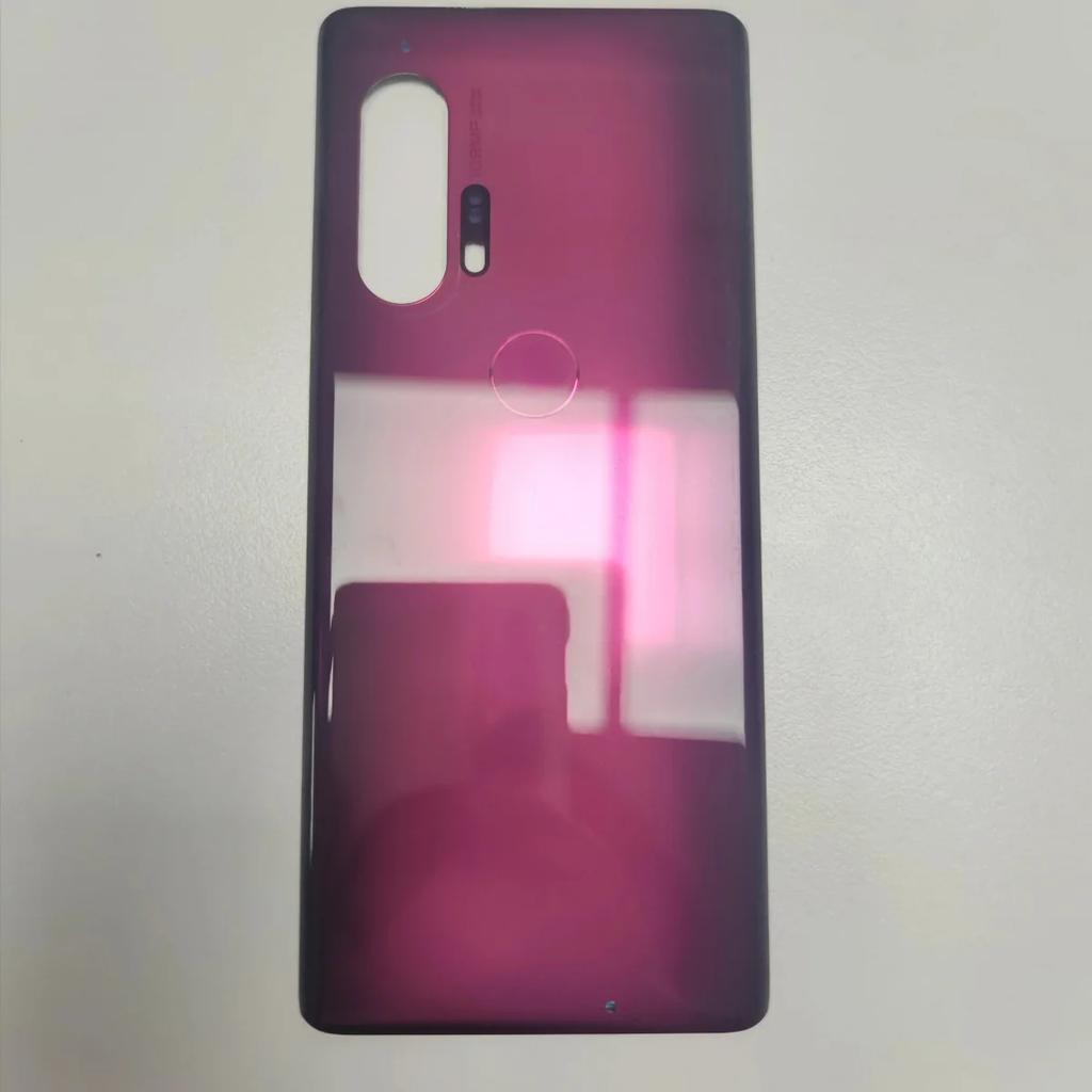 Back backshell Cover For Motorola Moto Edge Plus Rear Housing Glass Case cellphone back shell Replacement Part