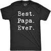 Lustige Papa T-Shirts Männliche Papa T-Shirts für Eltern Coole Herrenhemden zum Vatertag