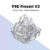 TTC Frozen V2 Schalter 3-Pin Leise Linear RGB Fabrikgeschmiert Spiele Stumm Mechanische Tastaturschalter für AULA F75 AJAZZ AK820