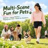 Adjustable Pet Mouth Cover Breathable Dog Costume Muzzle Novelty Funny Dog Muzzle  Pet Party