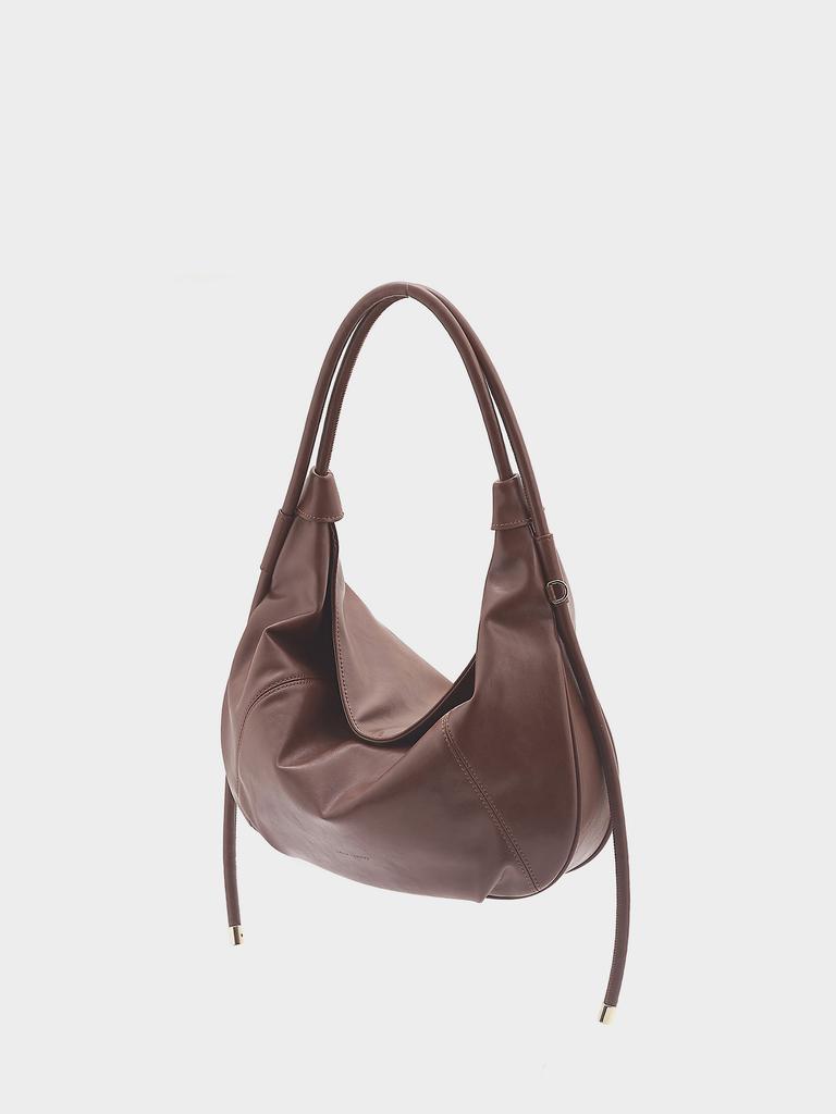 Talli Noir Flap Bag 26_Brown