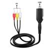 USB 2.0 Male to 3 RCA Male Splitter Wire Audio Video AV Composite Adapter Cable