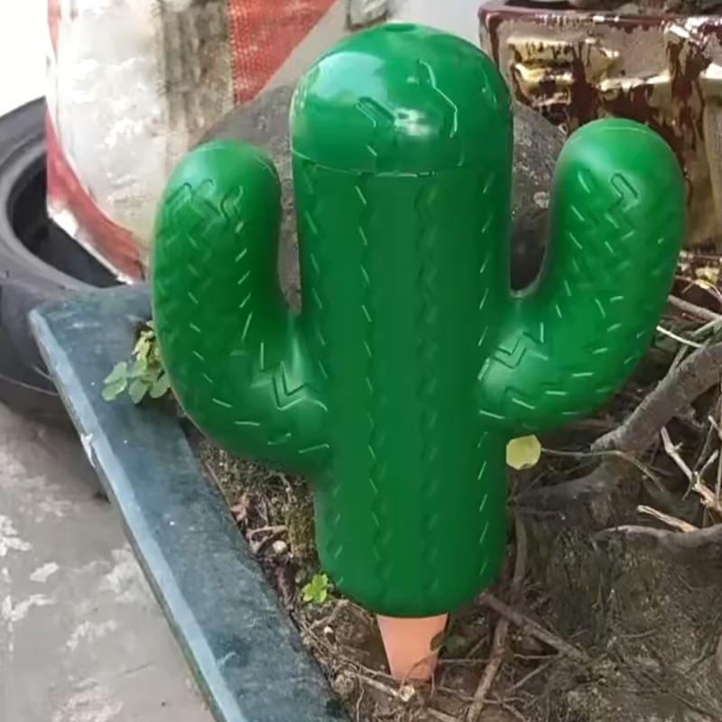 Plastic Auto Watering Spikes Cactus Terracotta Auto Watering Stakes for Garden Pots and Houseplants