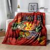 Tales of the Rat Fink Anime Blanket Picnic Blanket Flannel Soft and Comfortable Home Travel Blanket Birthday Gift Bed Blanket