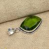 AAA+ Peridot Gemstone 925 Sterling Silver Bijuterii minunate cu pandantiv lucrate manual