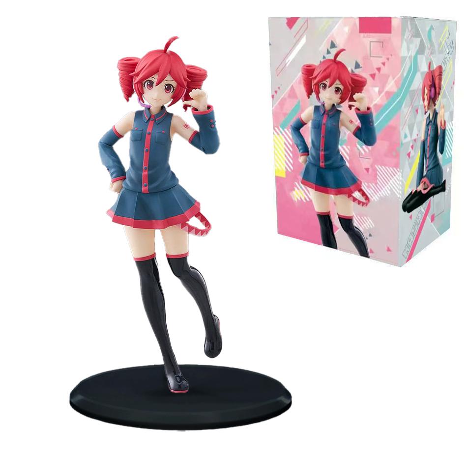 Virtual Idol Hatsune Miku Bust Kasane Teto Chokonose Figurine Anime Collectible Pvc Desk Pc Case Auto Interior Room Decoration