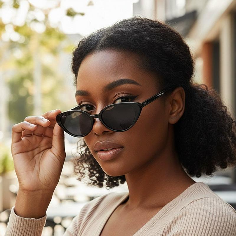 Exquisite Trend Cat Eye Sunglasses Women Men Personality Fashion Sun Glasses Street Photography Glasses
