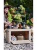 Car Mounted Folding Storage Box for Camping and Fishing Gear