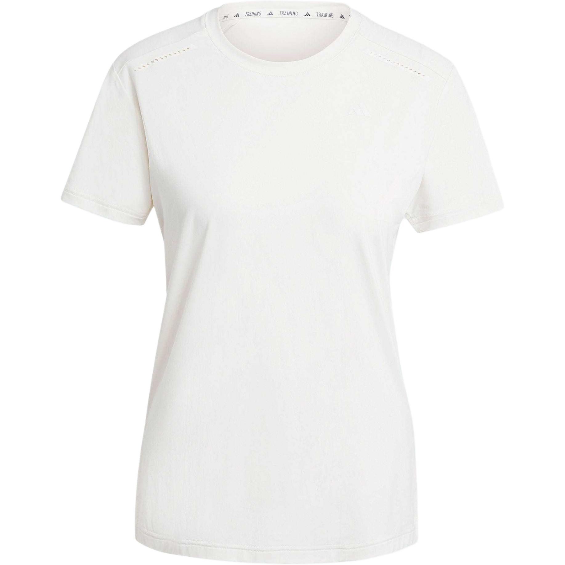 

Adidas Cooltouch Crewneck T-Shirt Solid Color Sports Fitness Round Neck Short Sleeve Drop Shoulder T-Shirt Women Tops Pink White JN9617