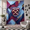 West Ham United Jalgpalliseinavaip Kodukaunistus Seinale riputatav riie Magamistoa elutoa tausta jaoks